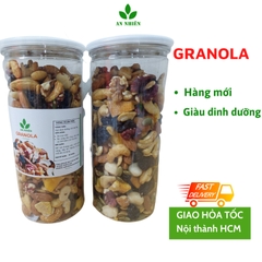 Hạt dinh dưỡng Granola siêu hạt giảm cân ngũ cốc kèm trái cây sấy nướng mật ong