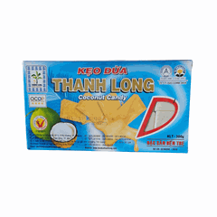 Kẹo dừa Thanh Long đặc sản Bến Tre vị truyền thống nguyên bản hộp 300gr