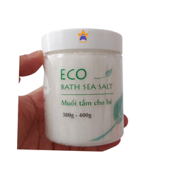 Muối tắm cho bé Eco 400gram, giảm rôm sẩy, mẩn ngứa