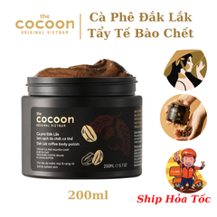 Tẩy tế bào chết Cocoon tẩy da chết cơ thể từ cà phê Đắk Lắk 200ml