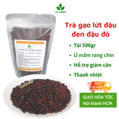 Trà gạo lứt đậu đen đậu đỏ thực dưỡng An Nhiên hỗ trợ giảm cân gói 500gr