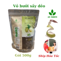 Vỏ bưởi sấy dẻo Nonglamfood gói 500g