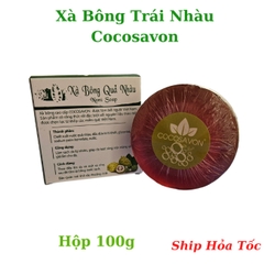 Xà bông tắm quả nhàu ( trái nhàu ) Cocosavon 100gr