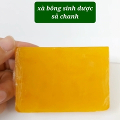 Xà bông sinh dược sả chanh 100g giúp khử khuẩn đuổi muỗi hiệu quả