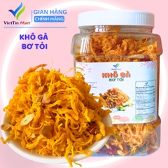(500gram) KHÔ GÀ XÉ BƠ TỎI NGON LOẠI 1 - VIETTIN MART
