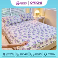 Bộ ga gối đũi xơ đậu 3 MÓN