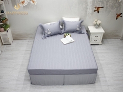 Ga gối chần chun màu HM