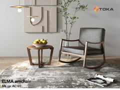 Ghế ăn gỗ óc chó cao cấp Armchair ELMA