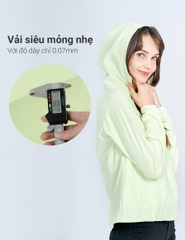 Áo khoác chống nắng nữ UV100 Suptex-Cool AA23109 mỏng nhẹ