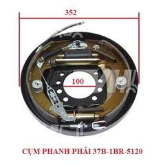 CỤM PHANH PHẢI (100x352x80)  37B-1BR-5120