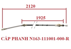 CÁP PHANH PHẢI (L2120/1925; D-J) N163-111001-000-R