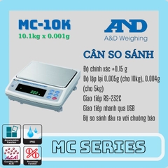 Cân điện tử - Cân so sánh A&D - Dòng MC - Nhật Bản