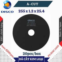 Đĩa cắt kim loại Disco A-CUT size 150 x 1.0 x 25.4 (mm)