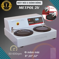 Máy mài và đánh bóng Metpol 2V-Metlab (Mỹ) BH 2 năm