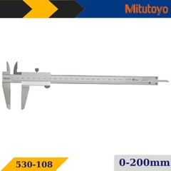 Thước cặp cơ khí Mitutoyo 530-108 (0 - 200mm)