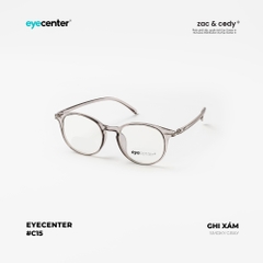 [C15]Gọng kính cận chính hãng EYECENTER nhựa dẻo chống gãy siêu nhẹ  EC 215 by Eye Center Vietnam