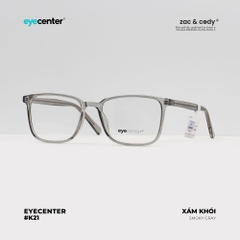 [K21] Gọng kính cận nam nữ  chính hãng EYECENTER lõi thép chống gãy K21 EK 8101 nhập khẩu by Eye Center Vietnam