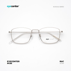 [C65]Gọng kính cận nam nữ chính hãng EYECENTER kim loại chống gỉ nhiều màu EC 88X18 by Eye Center Vietnam