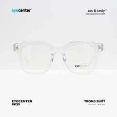 [K30]Gọng kính cận nam nữ chính hãng EYECENTER nhựa dẻo chống gãy EK 6810 by Eye Center Vietnam