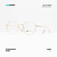 [C06] [29165 - 2299] Gọng kính cận nữ chính hãng EYECENTER kim loại chống gỉ nhiều màu EC 29165 by Eye Center Vietnam