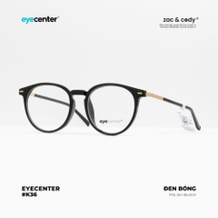 [K36]Gọng kính cận nữ chính hãng EYECENTER lõi thép chống gãy EK 19088 by Eye Center Vietnam