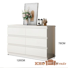 Bàn trang điểm kết hợp tủ đồ BTD-16