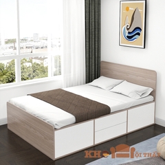 Giường ngủ bằng gỗ công nghiệp cao cấp GNG-02
