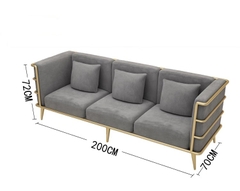 Bộ bàn ghế sofa khung sắt SFS-01