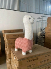 Ghế thú bông cho bé hình lạc đà Alpaca ngộ ngĩnh GTG-06