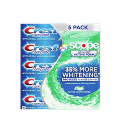 Crest complete advanced  Toothpaste 5.6oz, 5-pack