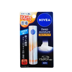Nivea Deep Moisture Lip Melty Vanilla & Macadamia 2.2g