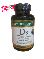 Viên uống bổ sung Vitamin D3 Nature’s Bounty Vitamin ( 400 Viên)