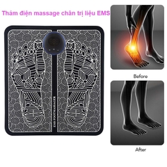 Thảm điện massage chân trị liệu EMS