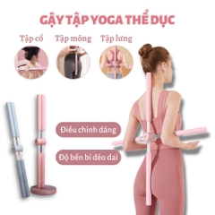 Gậy tập yoga định hình chống gù lưng