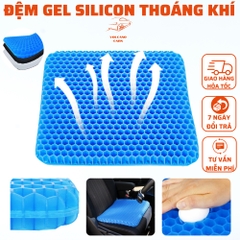 Đệm lót ghế ngồi silicon tổ ong thoáng khí