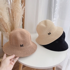 Mũ cói chữ M đi biển phong cách Hàn Quốc