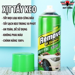 Bình xịt tẩy keo Remove of Sickers xanh lá 450ml