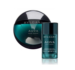 Set Nước Hoa, Lăn Khử Mùi Bvlgari Aqva Pour Homme EDT (EDT 100ml, Deodorant 75ml)