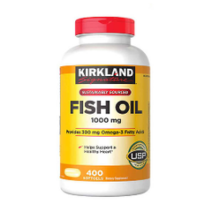 Viên Uống Dầu Cá Kirkland Sustainably Sourced Fish Oil 1000mg