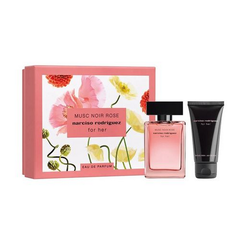 Set Nước Hoa Nữ Narciso Rodriguez Musc Noir Rose EDP + Lotion 50ml