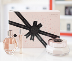 Giftset nước hoa Viktor & Rolf FlowerBomb EDP 100ml + 10ml & Lotion 200ml