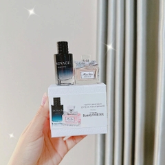 Set nước hoa Dior mini ( Sauvage EDP 10mL + Miss Dior EDP 5mL)