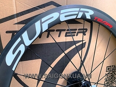 Bộ bánh xe SUPERTEAM 50 Full Carbon (mới 100%)