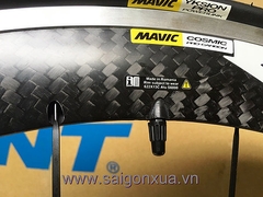 Bộ bánh xe MAVIC COSMIC PRO Carbon/má nhôm (mới 100%)