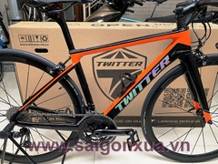 1 CHIẾC, THANH LÝ GIÁ RẺ (xe mới trên 98%) : Xe đạp đua TWITTER R10 - Khung full Carbon, groupsets SRAM RIVAL 11