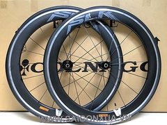 Bộ bánh xe GIANT P-SLR 1 AERO Carbon má nhôm (hàng theo xe, mới 100%)