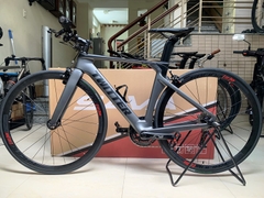 Xe đạp thể thao Road bike tay lái ngang TWITTER R5 2023 - Khung full Carbon, groupsets Retrospec 11 LÍP. Màu Xám lông chuột