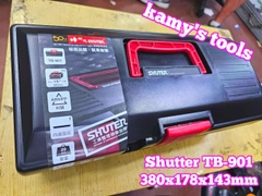 Thùng đồ nghề Shuter TB-901 kích cỡ 380x178x143mm cao cấp Đài Loan