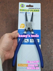 Kìm mở phe C-mart dài 9 inch 230mm cong ra B0024-09 cong vô B0025-09