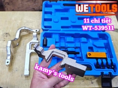 Bộ dụng cụ cân cam dưỡng đặt cam xe BMW Citroen Mini Cooper N12 N14 N16 Peugeot Wetools 11 chi tiết WT-539511